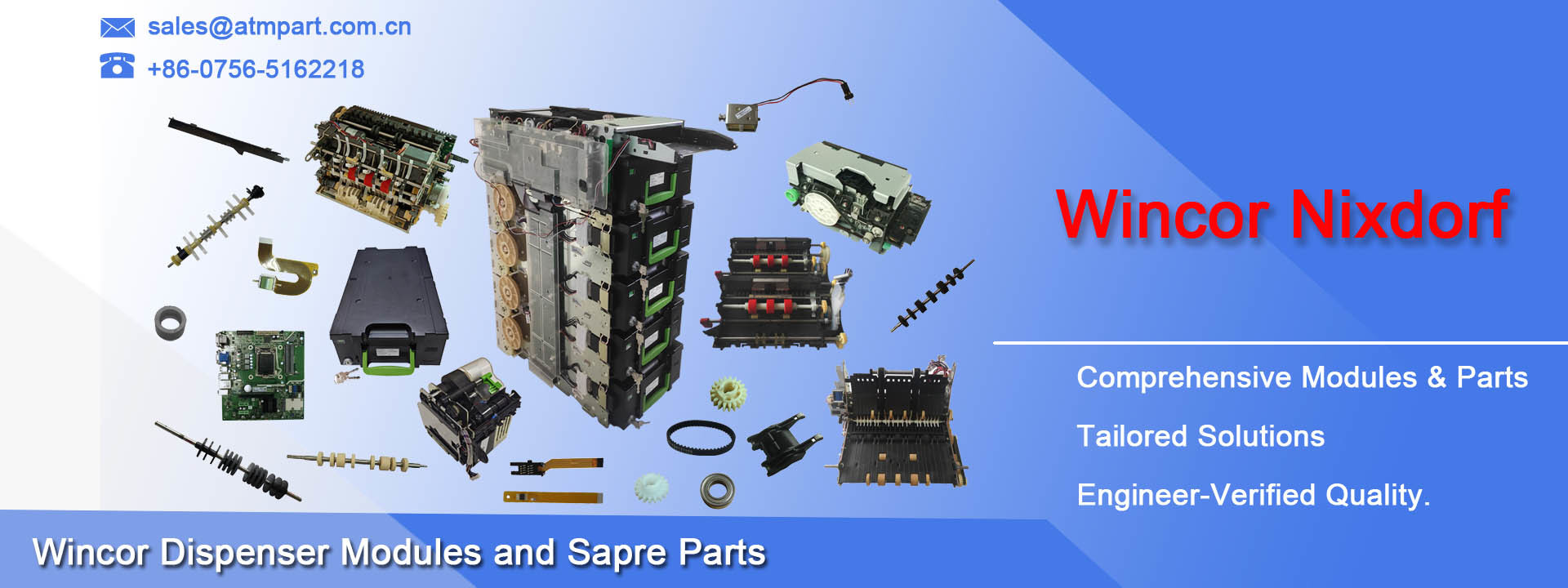 جودة قطع غيار أجهزة الصراف الآلي من شركة Diebold Nixdorf مصنع