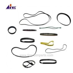 قطع الغيار من أجهزة الصراف الآلي حزام مسطح حزام خطوة مطاطي PVC PU نايلون حزام معدن شبكي