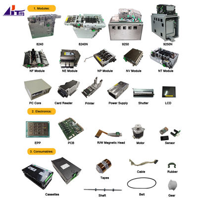 GRG الخدمات المصرفية H68 H22 9250 9250N 8240 2840N أجزاء احتياطية لأجهزة الصراف الآلي