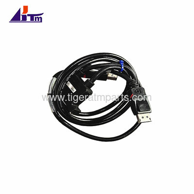 تجميعة كابل NCR 6684، منفذ عرض مزدوج اللوحة، تمديد، 009-0031402