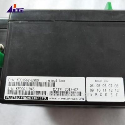 KD03562-D900 Fujitsu G510 صندوق رفض كاسيت أجزاء آلة أجهزة الصراف الآلي
