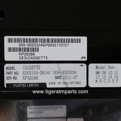 أجزاء آلة أجهزة الصراف الآلي NCR GBRU G610 6626 كيسة إعادة التدوير ضيق 009-0025324