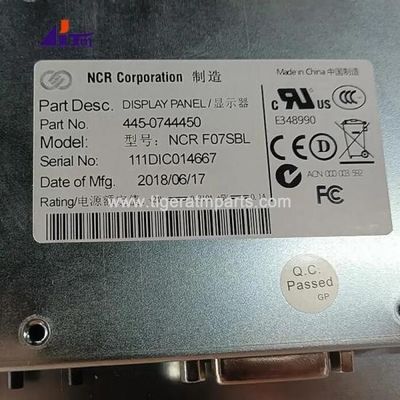 أجزاء آلة أجهزة الصراف الآلي NCR SelfServ لوحة المشغل المدمجة COP 7 بوصة 445-0744450