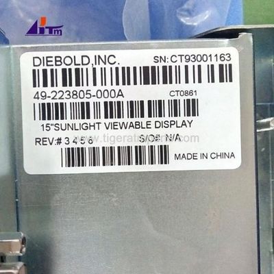 أجزاء آلة الصراف الآلي (ديبولد) شاشة LCD 15 بوصة يمكن عرضها تحت ضوء الشمس 49223805000A