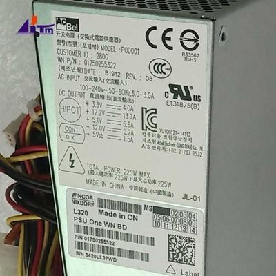 قطاعات آلة أجهزة الصراف الآلي وينكور نيكسدورف إمدادات الطاقة 1WN PC BD 225W 80Plus 1750255322