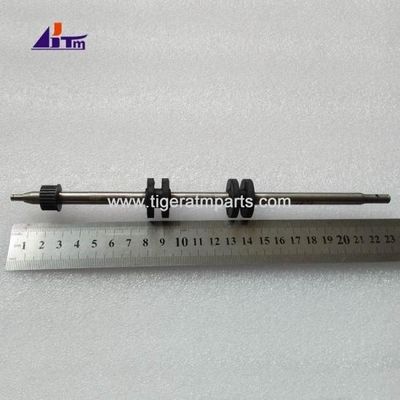 أجزاء أجهزة الصراف الآلي (Wincor Cineo VS Shaft with 2 Black Rubber Rollers 1750200435-117)