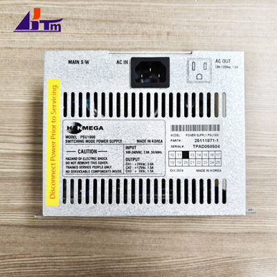 وحدة تزويد الطاقة لوضع التبديل لجهاز الصراف الآلي Genmega G2500 PSU1900 25111871-1